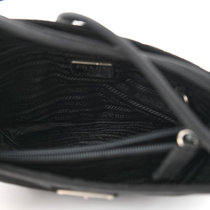 Prada Nylon Vela Shoulder Bag Black 6 of 12