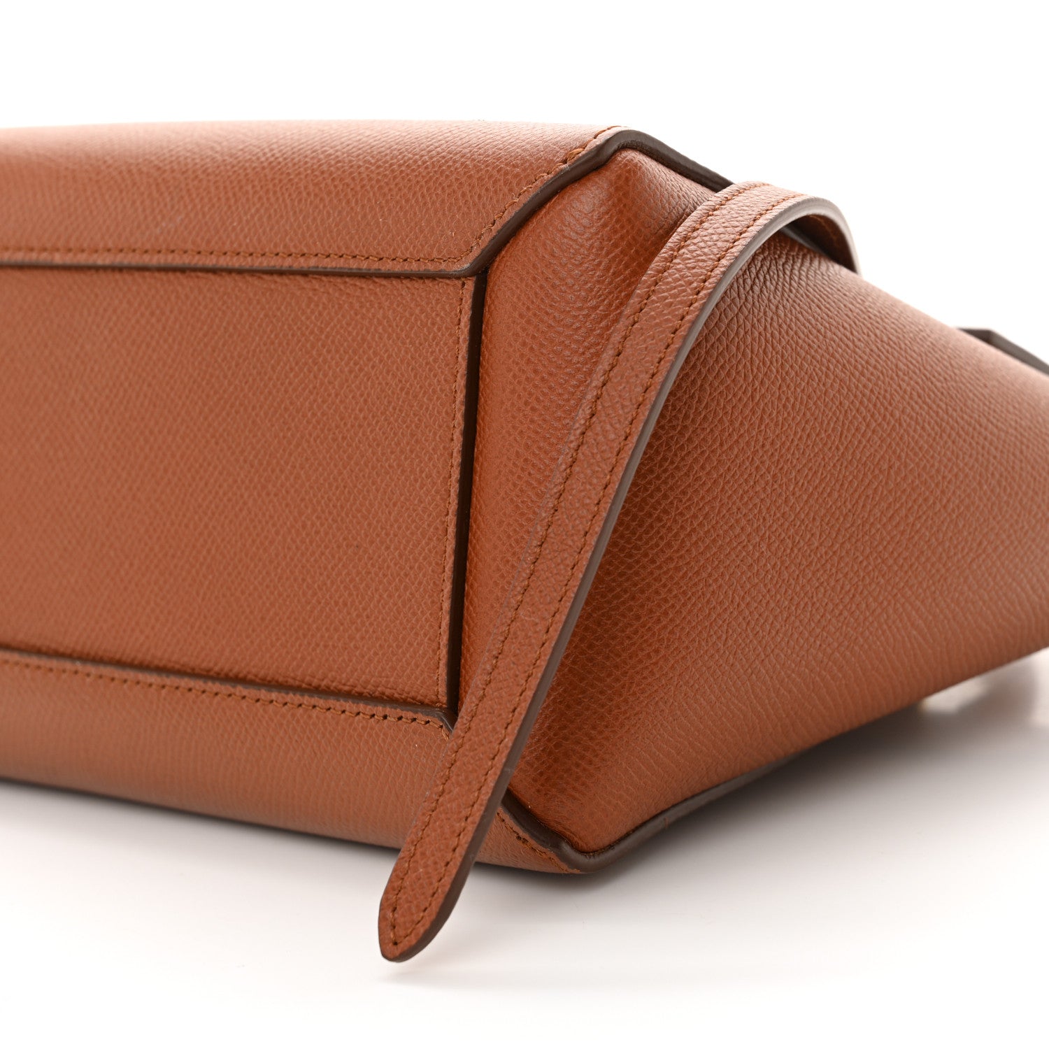 Celine Grained Calfskin Nano Belt Bag Caramel 10 of 11