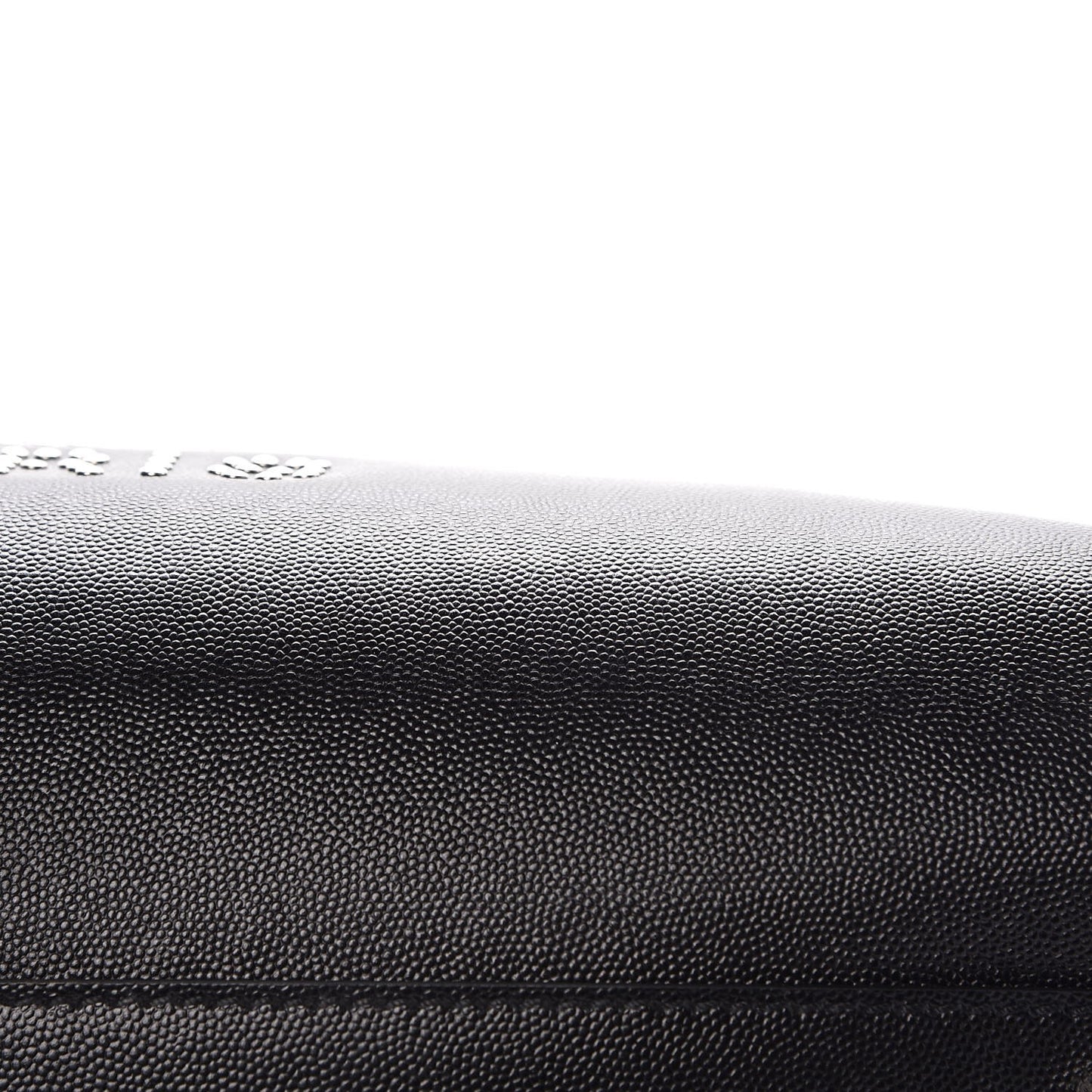 Caviar Medium Studded Deauville Tote Black