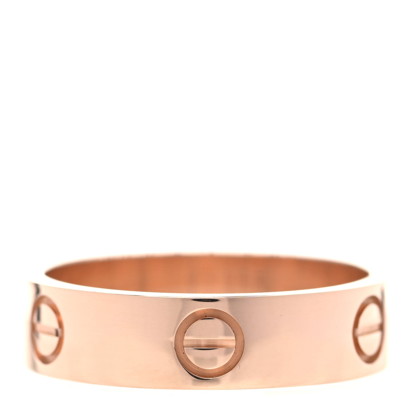 18K Pink Gold 5.5mm LOVE Ring 60 9