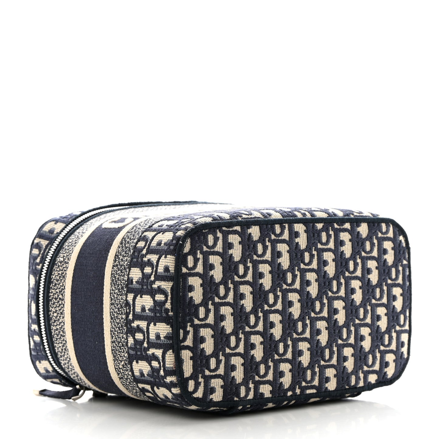 Oblique Diortravel Vanity Case Blue