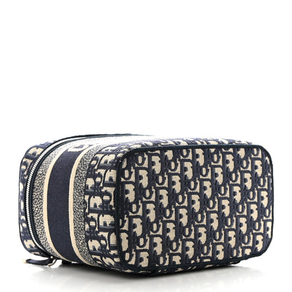 Christian Dior Oblique Diortravel Vanity Case Blue 4 of 11