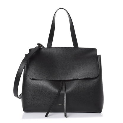 Mansur Gavriel Saffiano Lady Bag Black Flamma 1 of 7