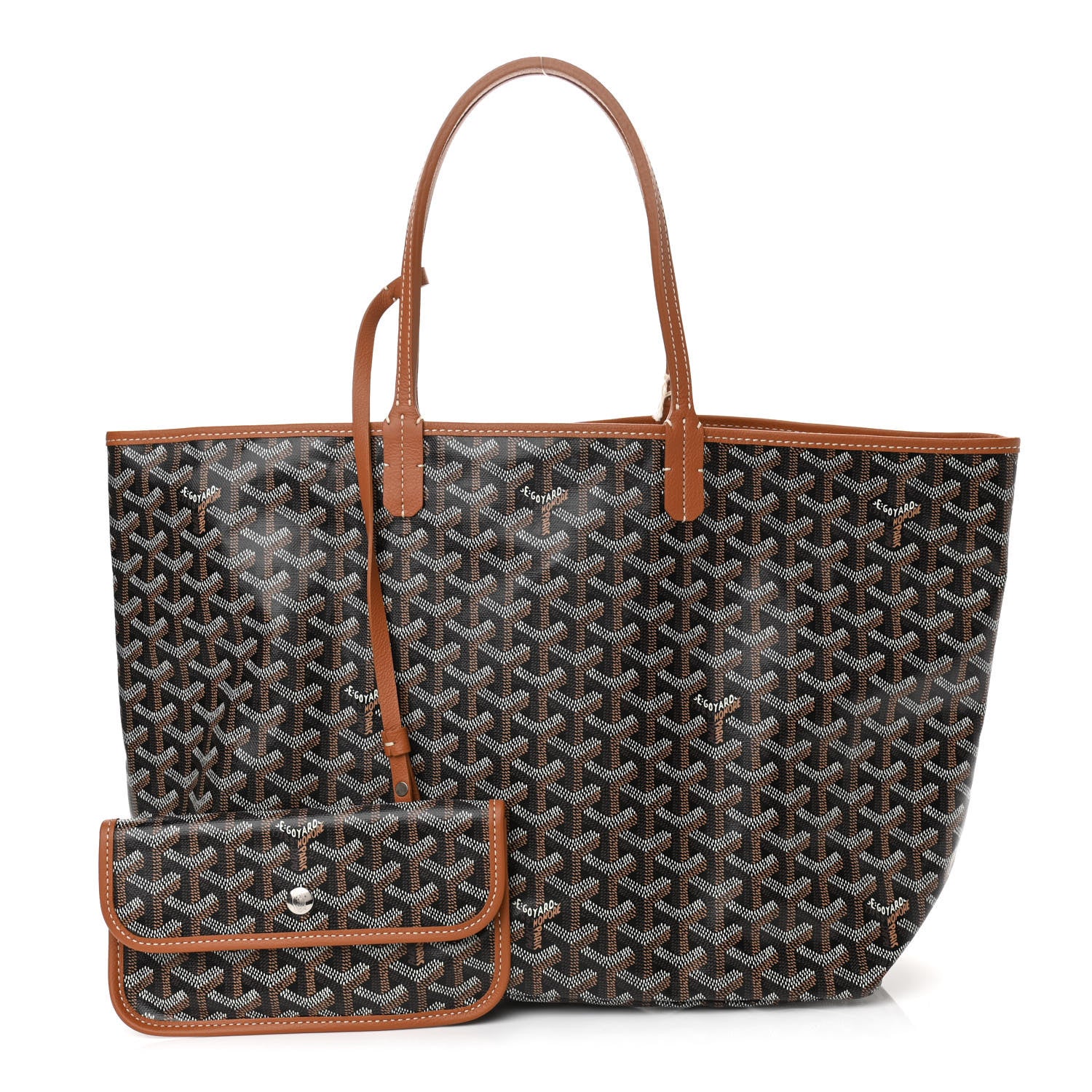 Goyard Goyardine Saint Louis PM Black Gold 1 of 11
