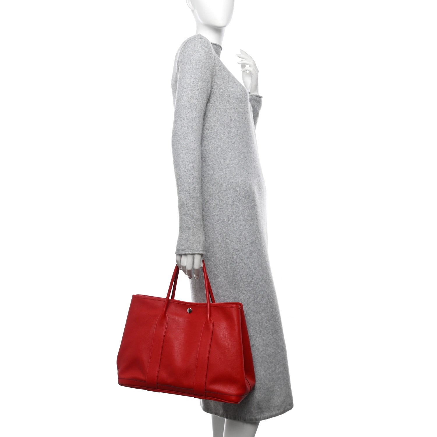 Hermes Epsom Garden Party 36 MM Rouge Casaque 3 of 11