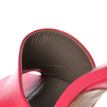 Bottega Veneta Lambskin Stretch Mule Sandals 37 Lollipop 10 of 11