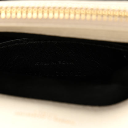 Saint Laurent Sheepskin Matelasse Chevron Monogram Medium College Bag Crema Soft 7 of 15