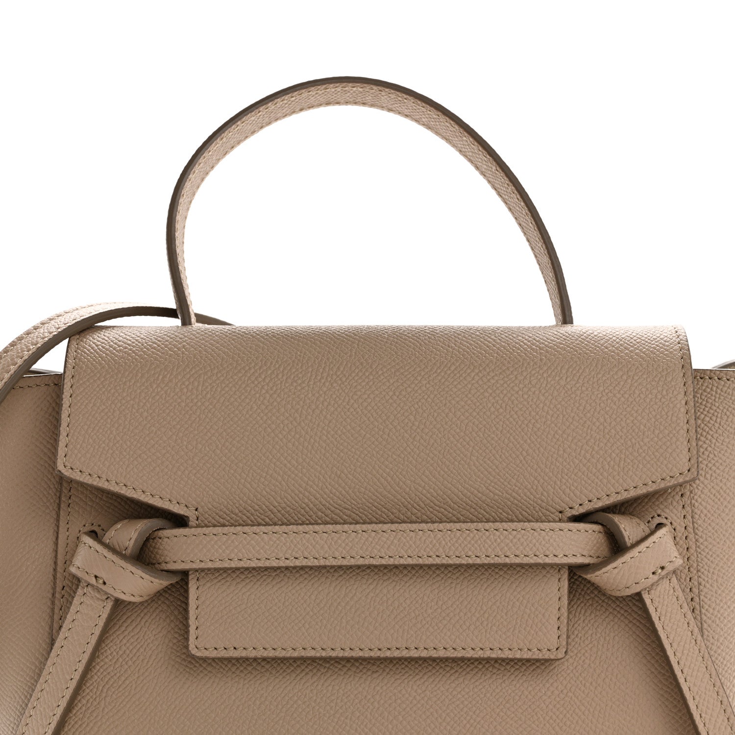 Celine Grained Calfskin Nano Belt Bag Light Taupe 8 of 12