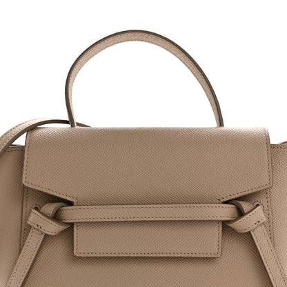 Celine Grained Calfskin Nano Belt Bag Light Taupe 8 of 12