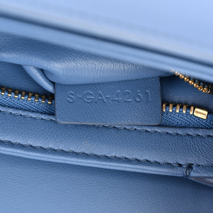 Celine Shiny Calfskin Teen Triomphe Azure 10 of 11