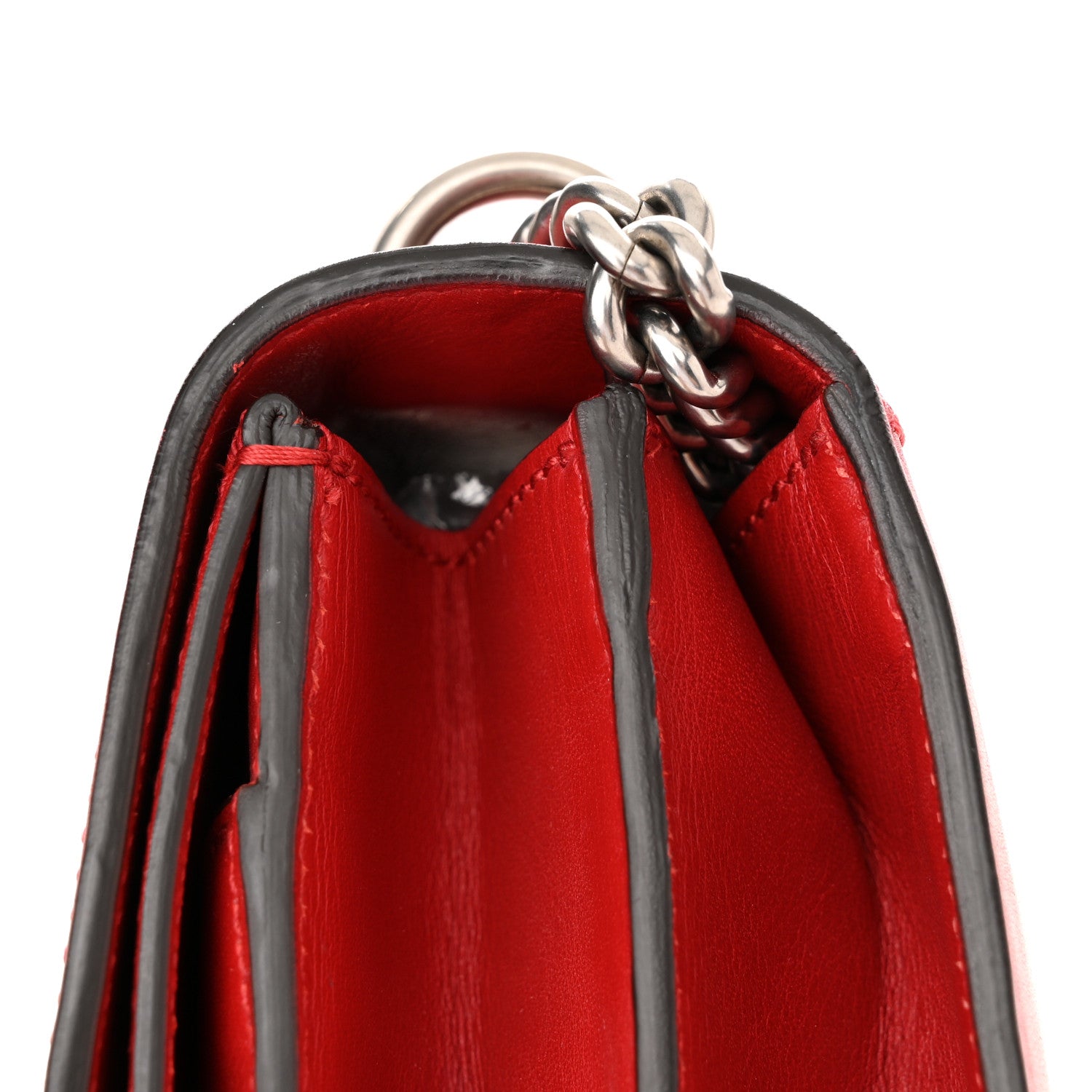 Gucci Calfskin Medium Dionysus Shoulder Bag Hibiscus Red 15 of 15