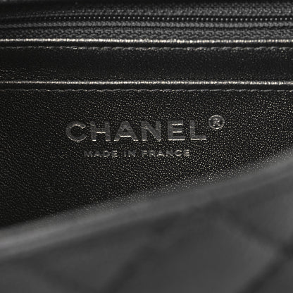 Chanel Metallic Sheepskin Quilted 2.55 Reissue Mini Flap Dark Grey 6 of 11