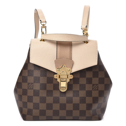 Louis Vuitton Damier Ebene Clapton Backpack Creme 1 of 8