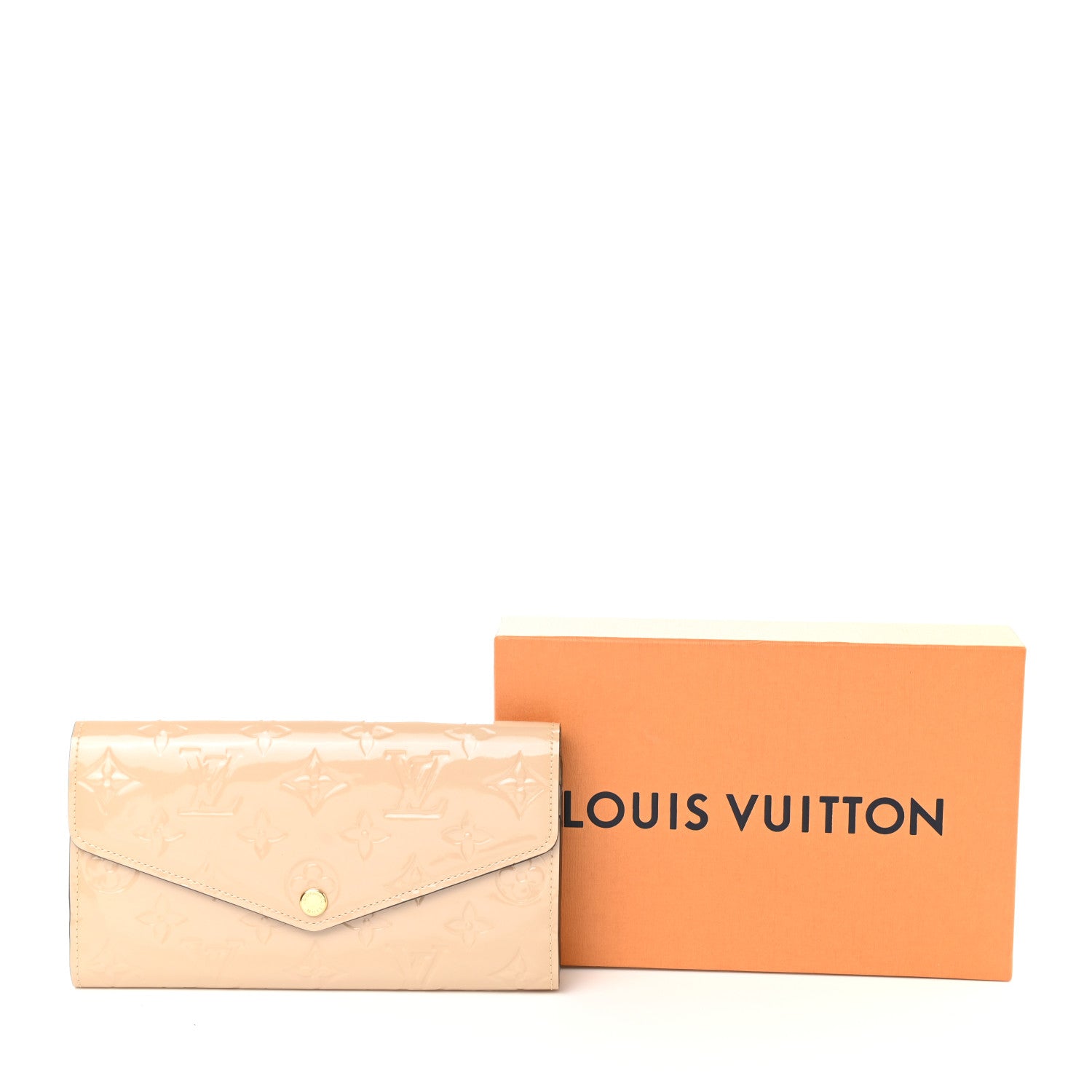 Louis Vuitton Vernis Sarah Wallet NM Dune 7 of 7