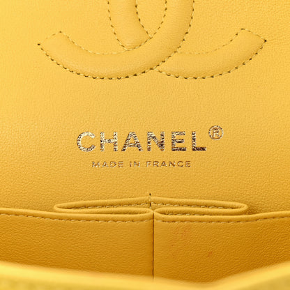 Chanel Caviar Quilted Small Double Flap Yellow 6 of 11