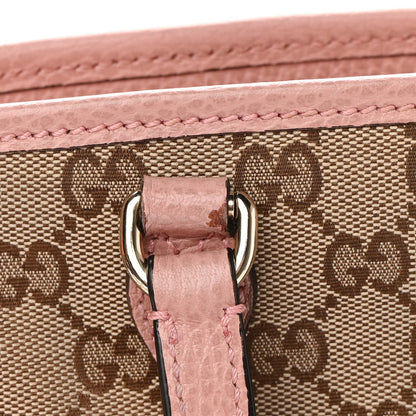 Gucci Monogram Small Bree Tote Beige Soft Pink 12 of 13