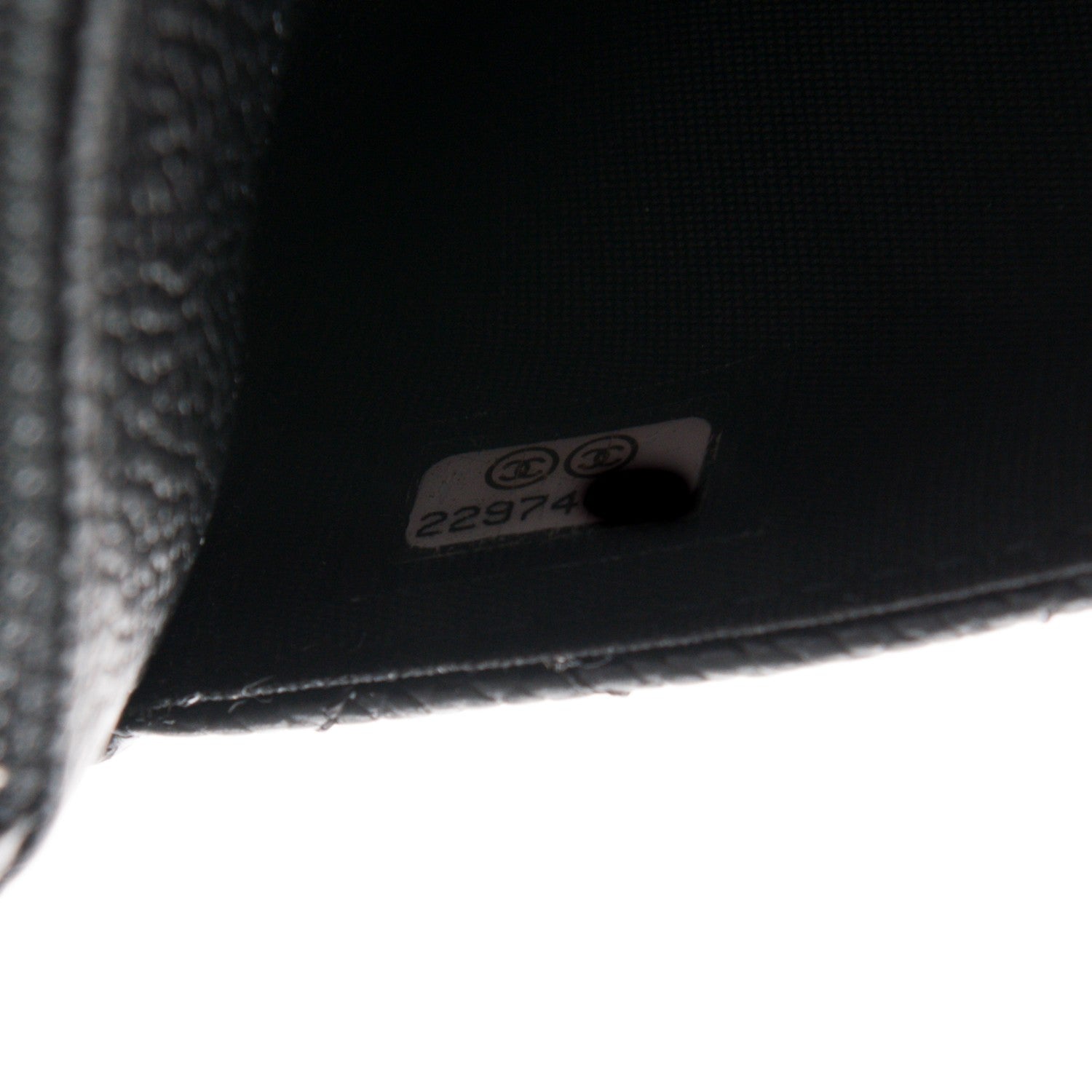 Chanel Caviar Quilted Boy Wallet On Chain WOC Black 8 of 8