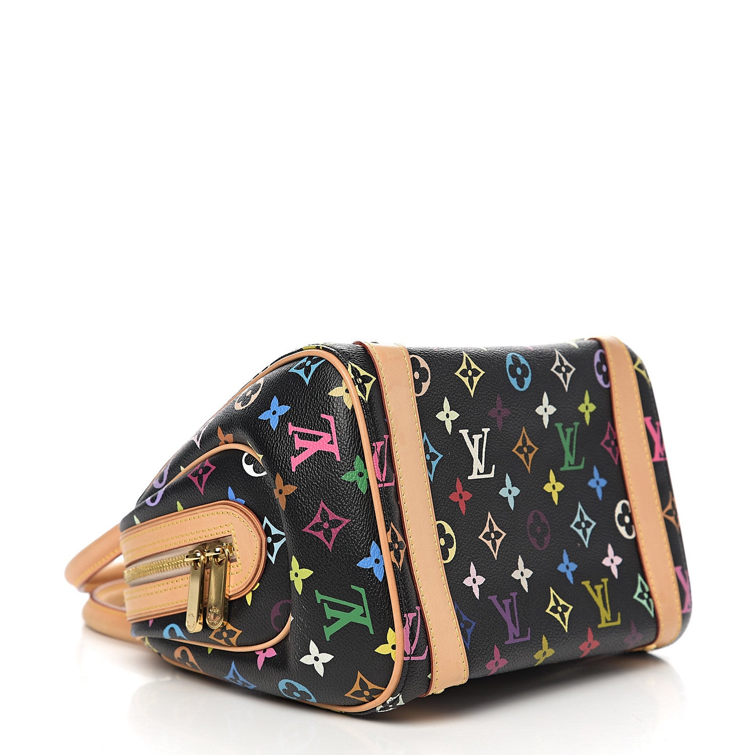 Louis Vuitton Monogram Multicolor Priscilla Black 3 of 8
