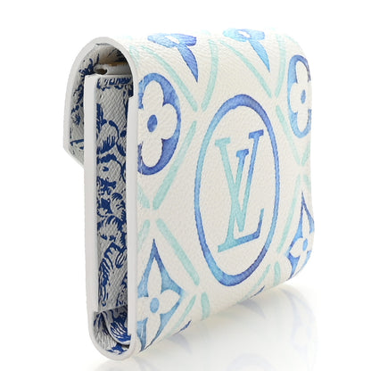 Louis Vuitton Monogram Tiles By The Pool Victorine Wallet Blue 3 of 6