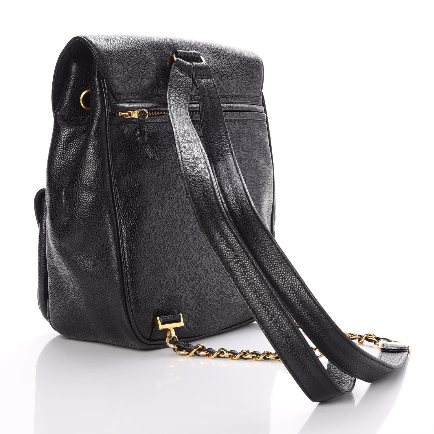 Chanel Caviar Drawstring Backpack Black 3 of 8