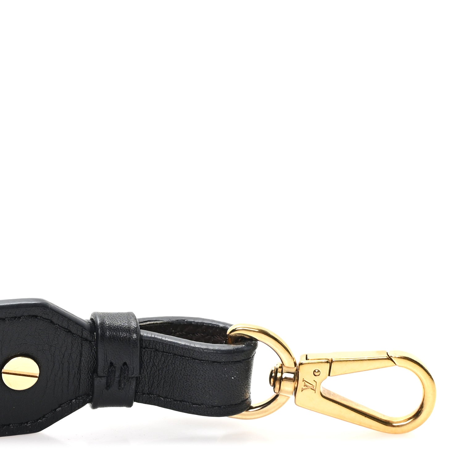 Louis Vuitton Monogram Bandouliere Shoulder Strap XL Black 4 of 4