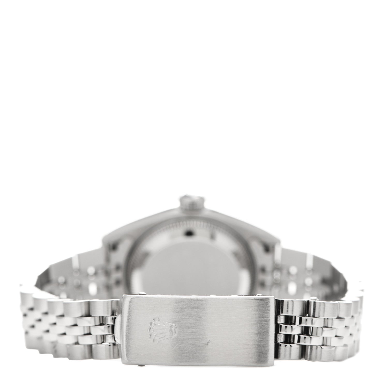 Rolex Stainless Steel 18K White Gold Diamond 26mm Oyster Perpetual Datejust Watch White 79174 3 of 4