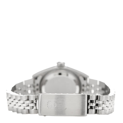 Rolex Stainless Steel 18K White Gold Diamond 26mm Oyster Perpetual Datejust Watch White 79174 3 of 4