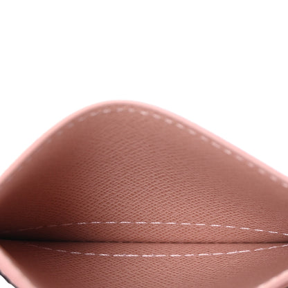 Louis Vuitton Monogram LV Charms Card Holder Rose Ballerine 5 of 7