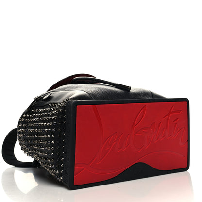 Christian Louboutin Calfskin Spiked Explorafunk Backpack Black 3 of 8