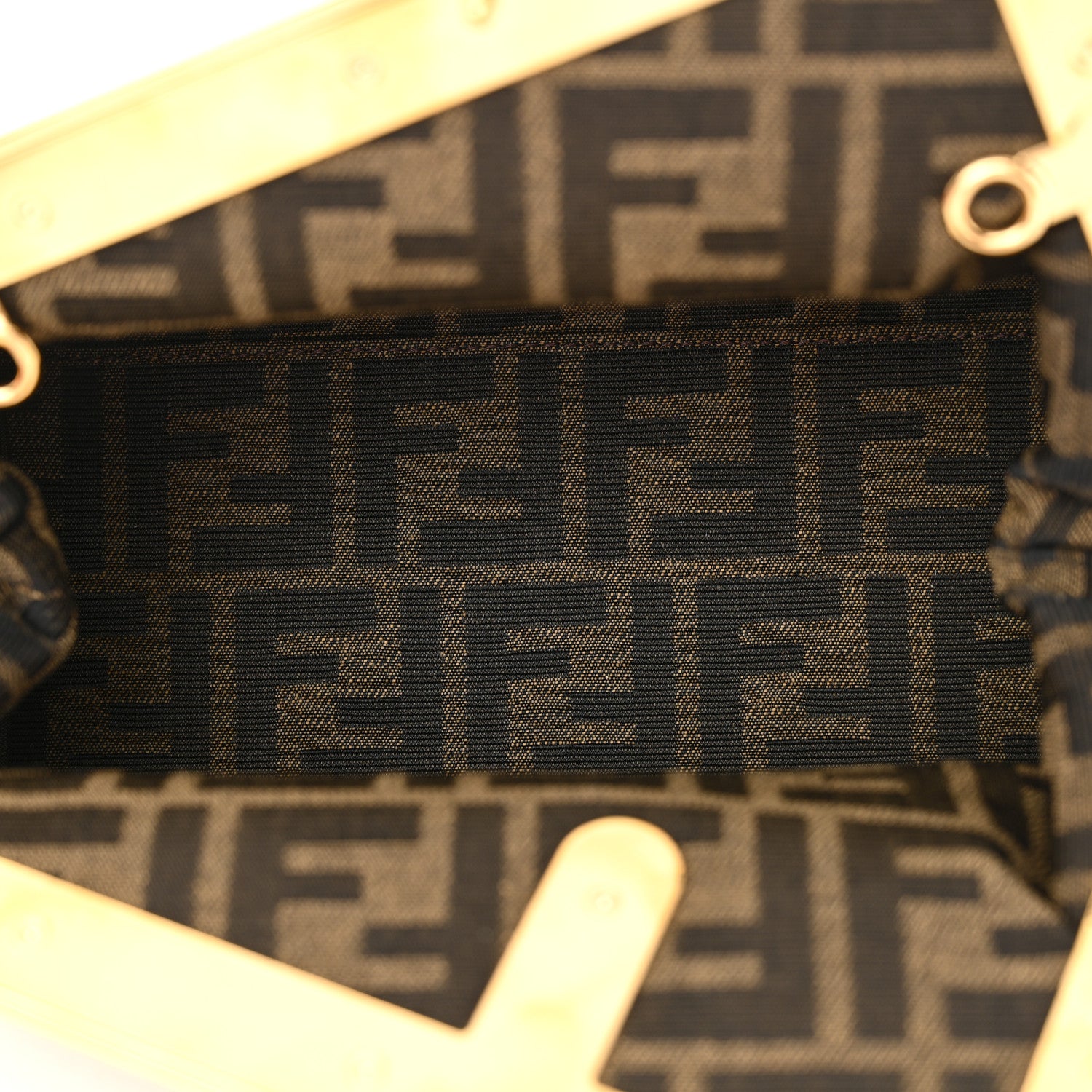 Fendi Raffia Nappa Macrame Small Fendi First Natural Sahara 5 of 11