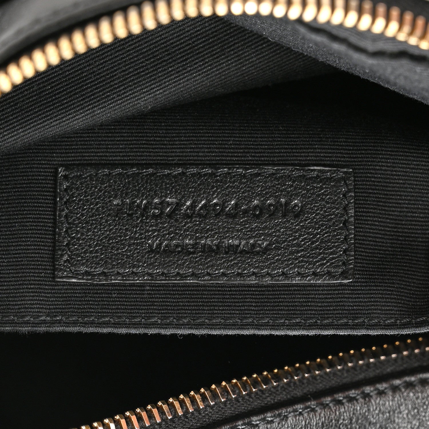 Saint Laurent Calfskin Matelasse Monogram Lou Camera Bag Black 7 of 13
