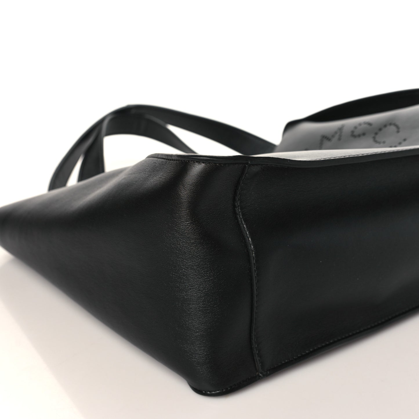 Eco Alter Nappa East West Perforated Tote Black