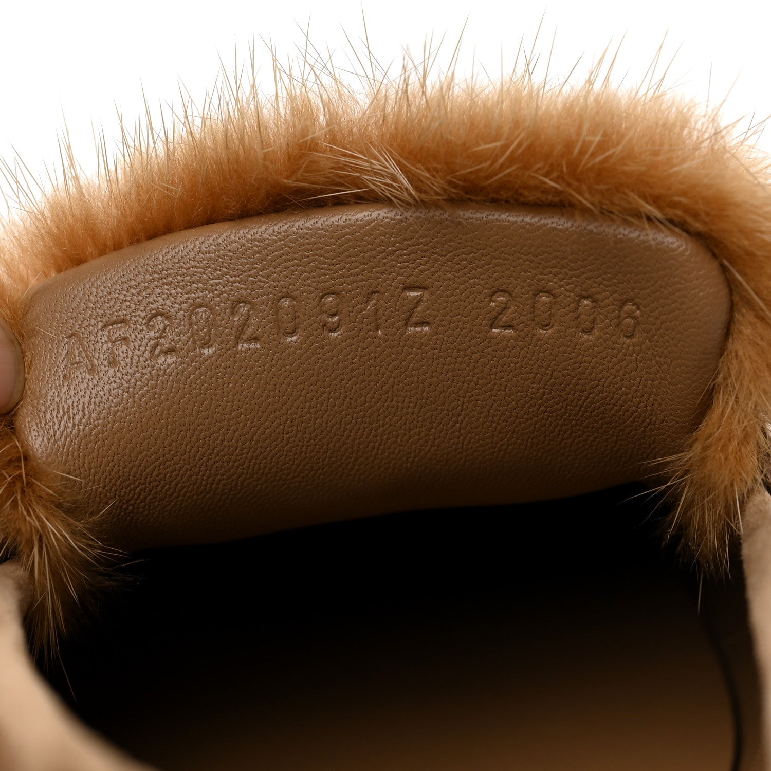 Hermes Mink Fur Suede Goatskin Paris Loafers 38 Marron Havane 8 of 10