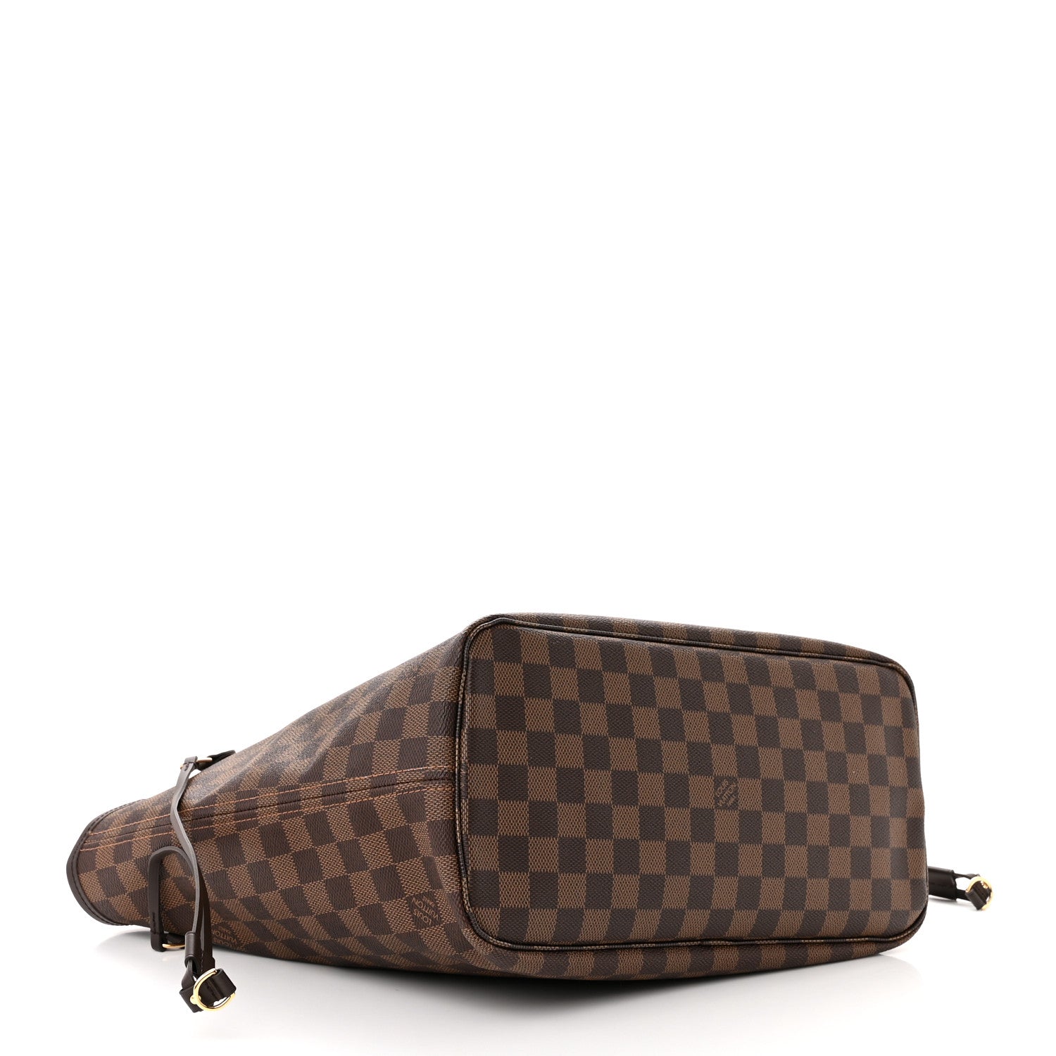 Louis Vuitton Damier Ebene Neo Neverfull MM Rose Ballerine 5 of 12