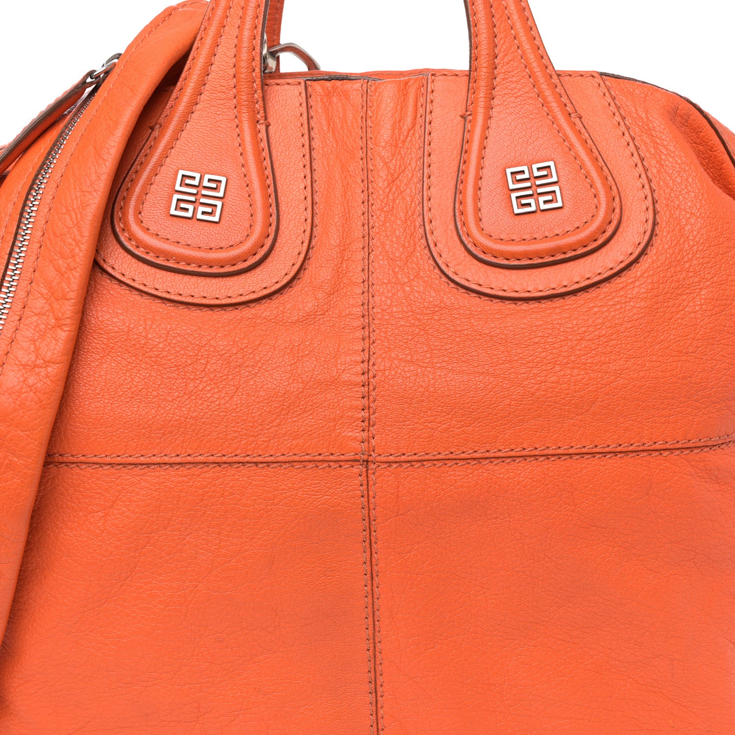 Givenchy Sugar Goatskin Medium Nightingale Orange 8 of 13