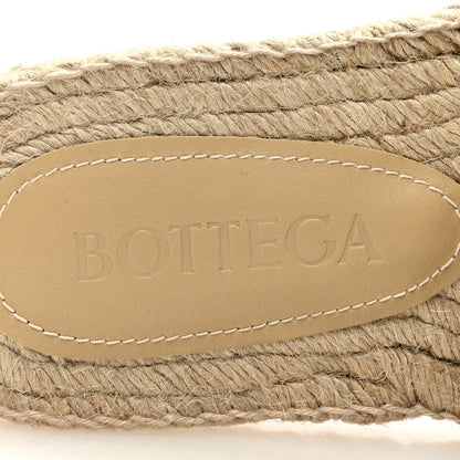 Bottega Veneta Jute Intreccio Jack Espadrille Sandals 36 Cane Sugar 7 of 7