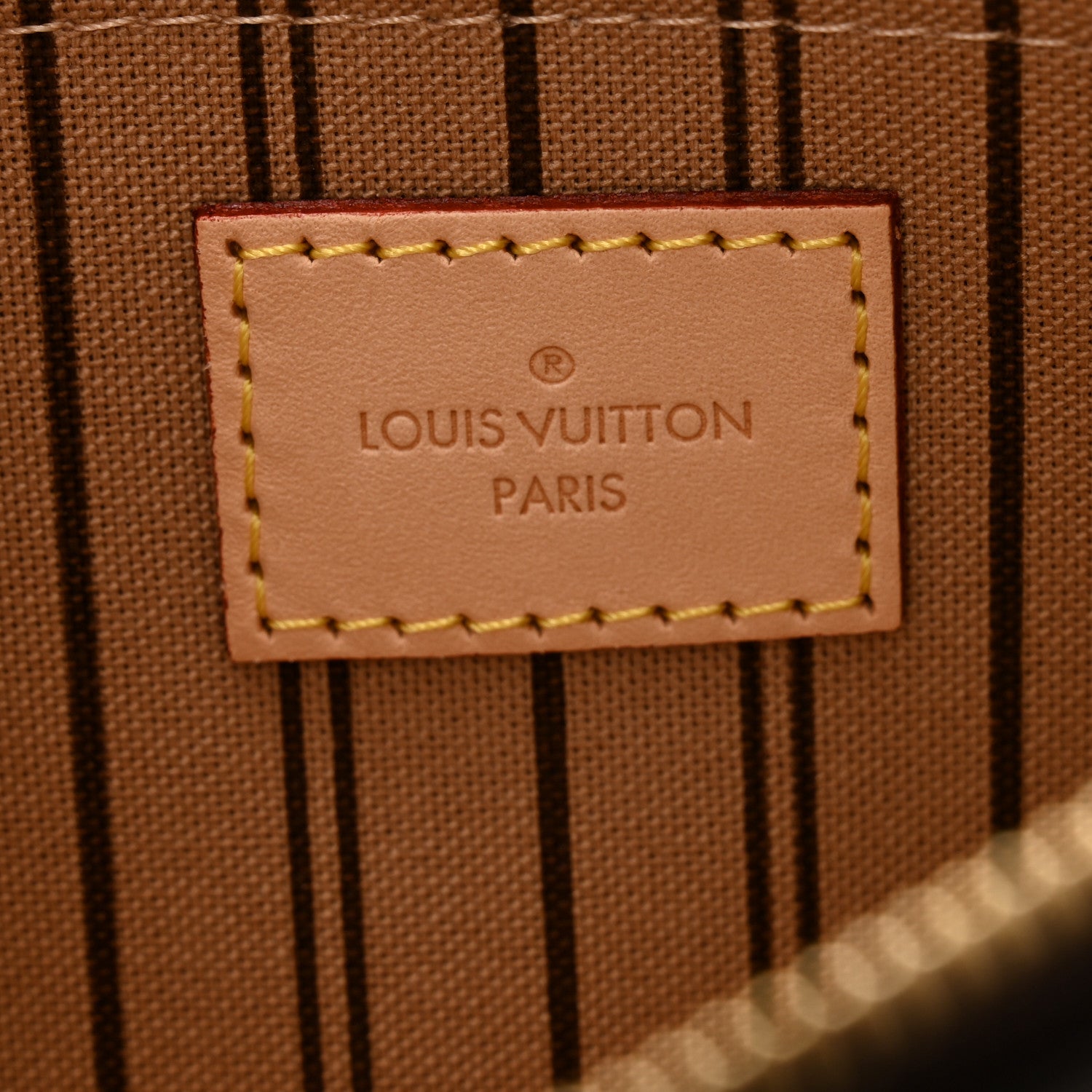 Louis Vuitton Monogram Neverfull MM GM Pochette 6 of 8
