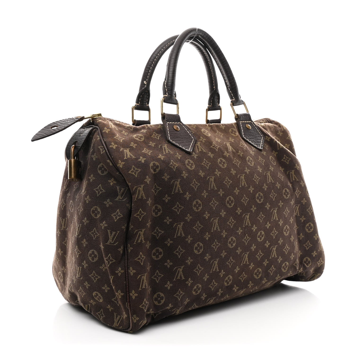 Louis Vuitton Mini Lin Speedy 30 Ebene 3 of 12