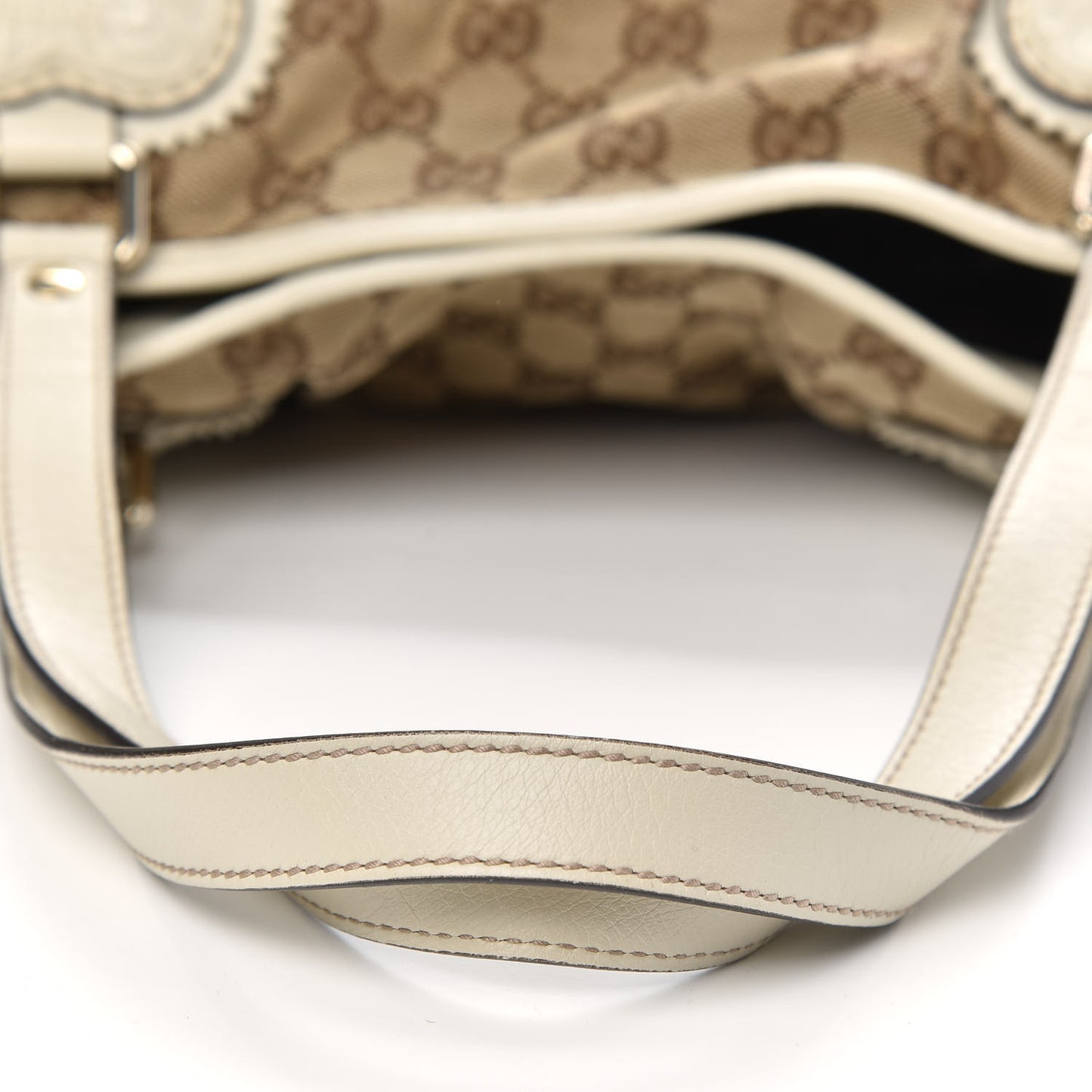 Monogram Large Tribeca Tote Off White