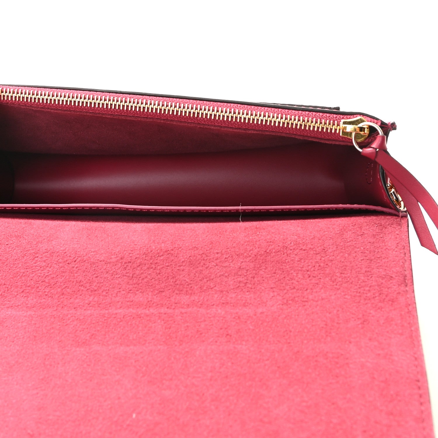 Louis Vuitton Monogram Flore Chain Wallet Fuchsia 8 of 10