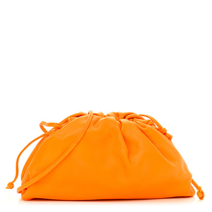 Bottega Veneta Butter Calfskin The Mini Pouch Tangerine 1 of 11