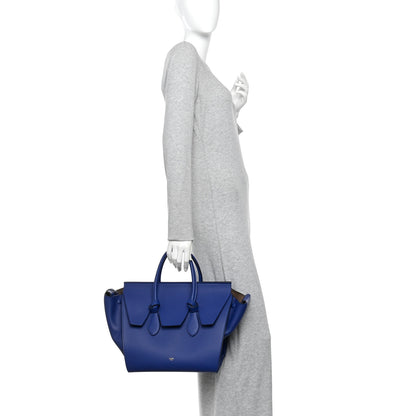 Celine Smooth Calfskin Small Tie Knot Tote Dark Indigo 2 of 9