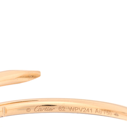 Cartier 18K Yellow Gold Small Juste Un Clou Ring 62 10 4 of 5