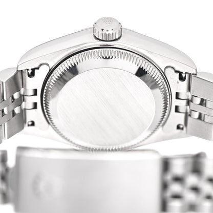 Rolex Stainless Steel 18K White Gold 26mm Oyster Perpetual Datejust Watch Silver 79174 4 of 4