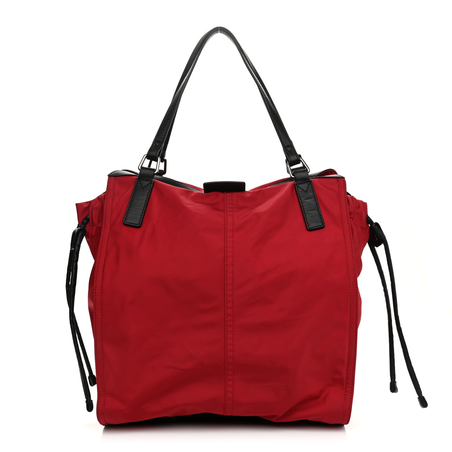 Burberry Nylon Small Buckleigh Packable Tote Red 1 of 9