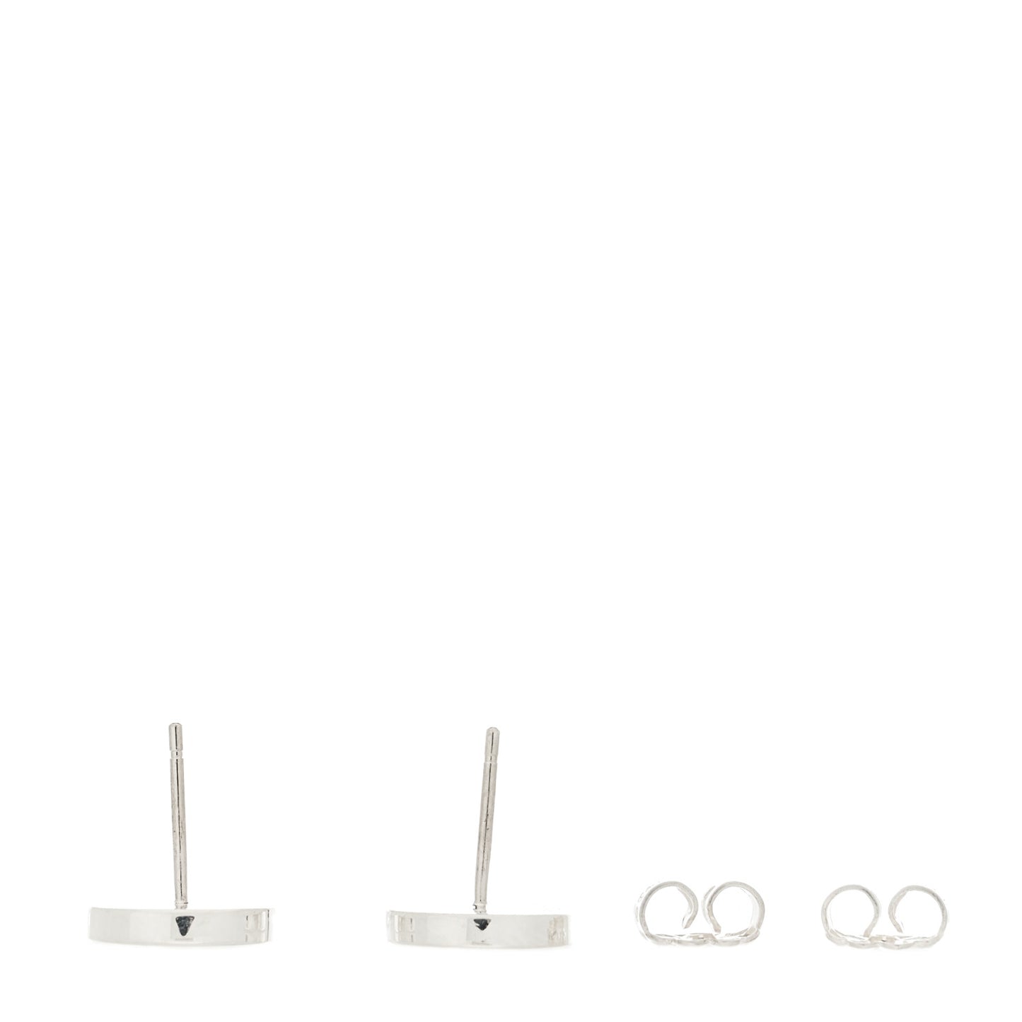 Sterling Silver Return To Tiffany Circle Stud Earrings