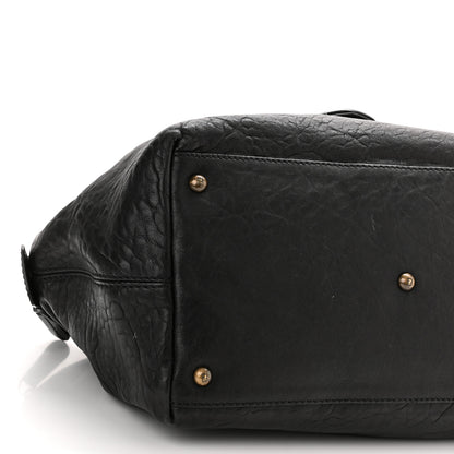 Fendi Nappa Patent B Buckle Tote Black 8 of 12