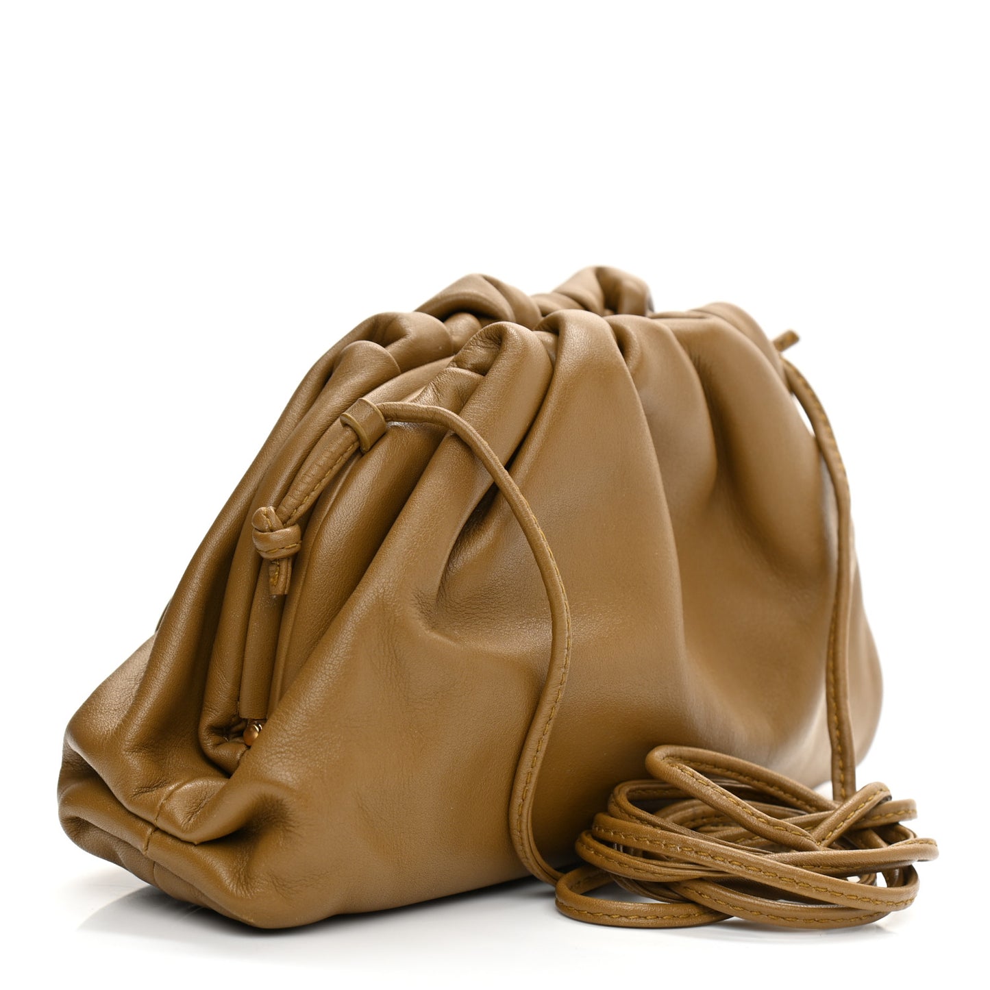 Butter Calfskin The Mini Pouch Camel
