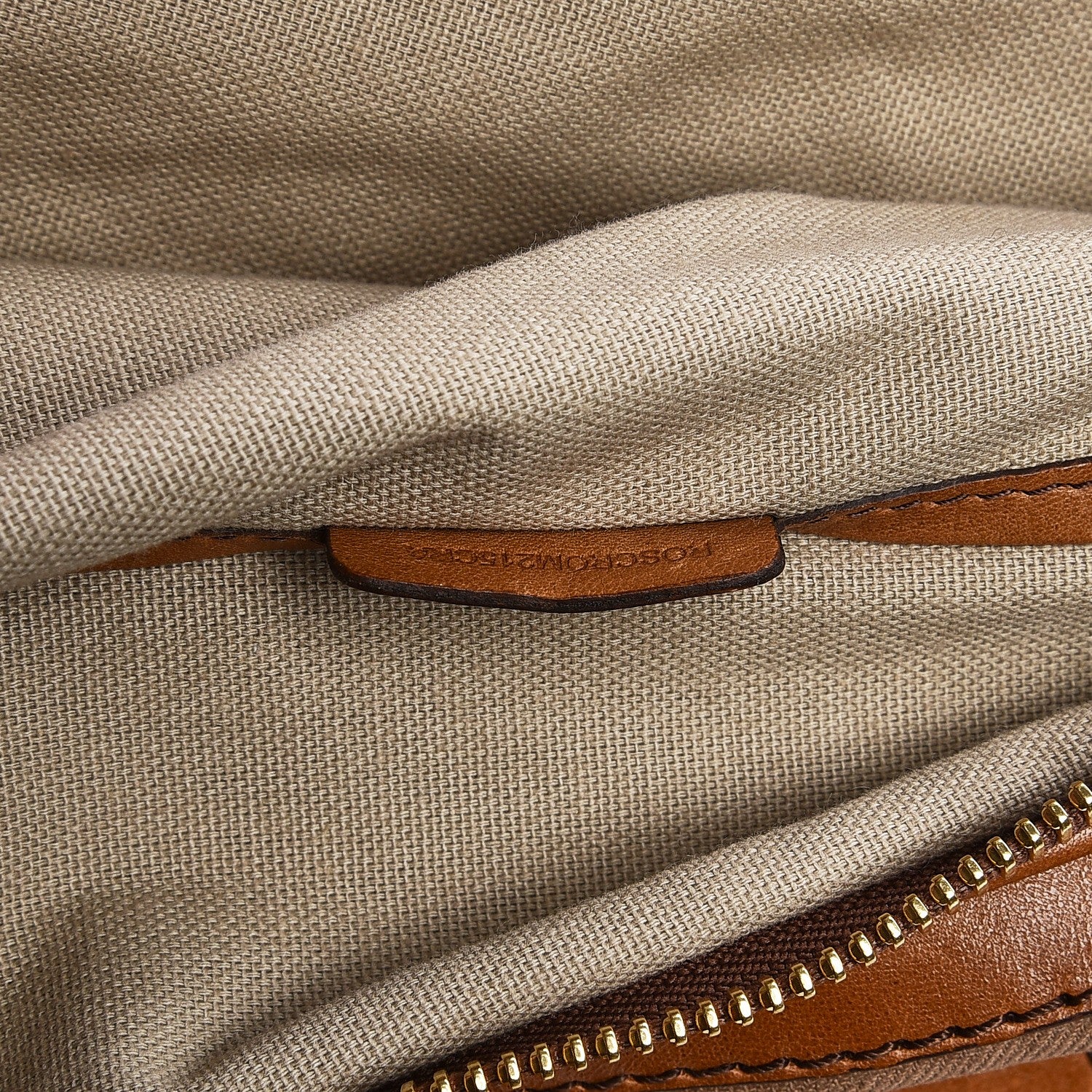 Burberry Vintage Leather House Check Tote Saddle Brown 9 of 19