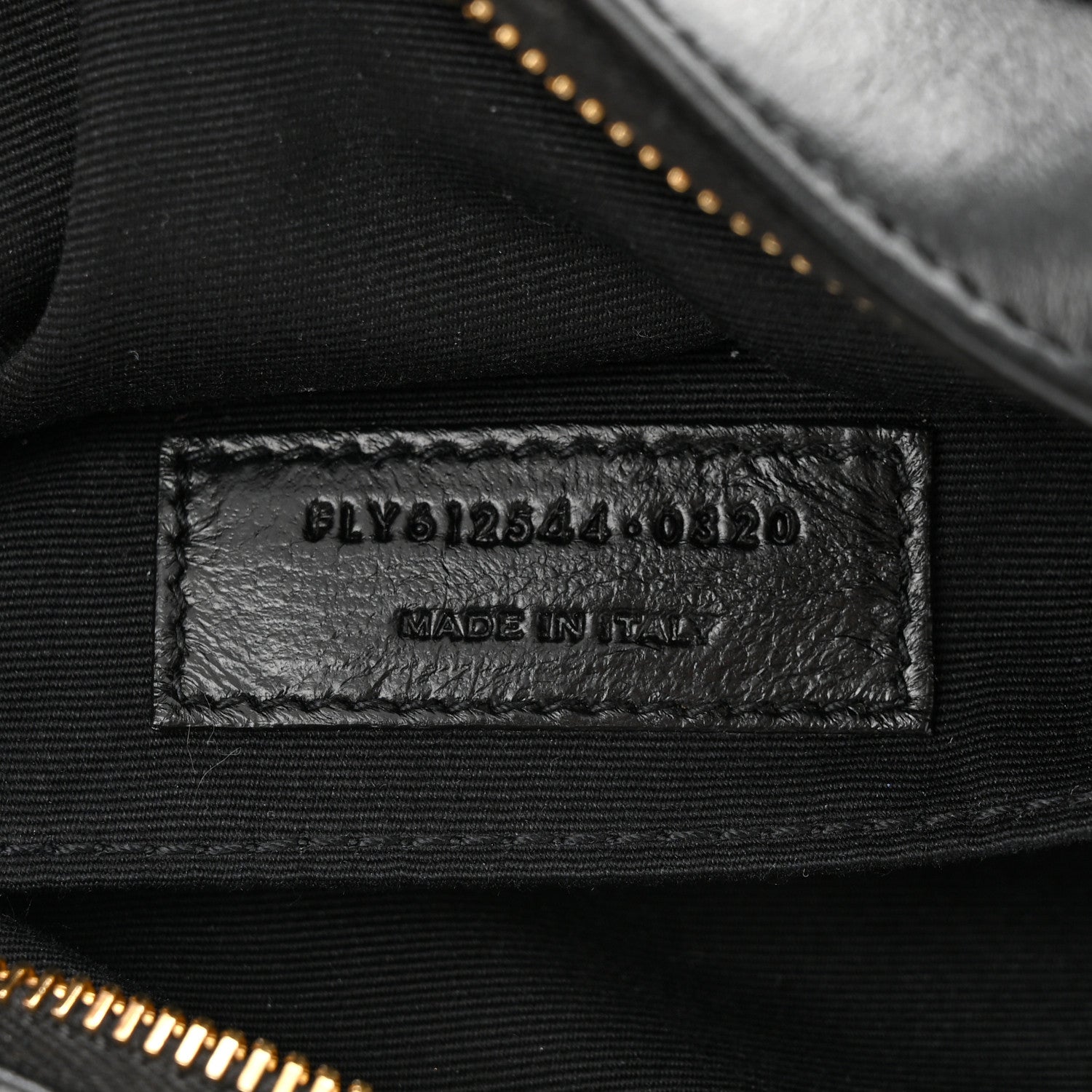 Saint Laurent Calfskin Matelasse Monogram Lou Camera Bag Black 7 of 11